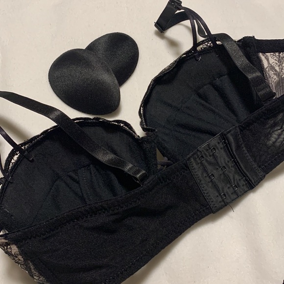 New Lace Push-Up Bra and Panties Set 34B - Picture 2 of 6